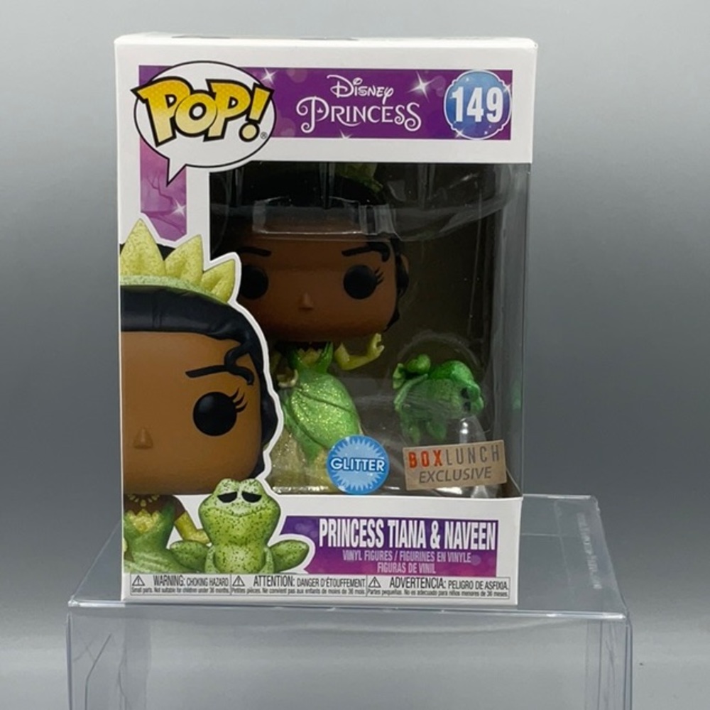 COPY - 149 Disney Princess Tiana & Nareen Glitter Boxlunch Exclusive Funko Pop
